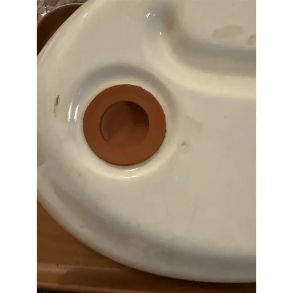 Vintage Ceramic Bathroom Sink Caddy toothbrush holder, Cup Holder, soap dish